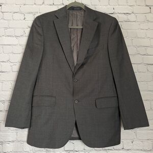 Cremieux Coll Mens 39 R Loro Piana Modern Fit Sports Coat Drew Cut Super 130’s